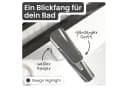 instmaier Waschtischarmatur Amelie Weiß/Chrom für Bad Bild 3