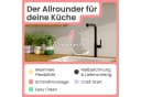 instmaier Cassia Spültischarmatur Ausziehbar Schwarz Matt Bild 1