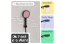 instmaier Handbrause Cleo Schwarz Nebelfunktion Wasserstopp Bild 4