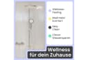 instmaier Duschsystem Cleo Chrom 3 Strahlarten Regendusche Handbrause Bild 1
