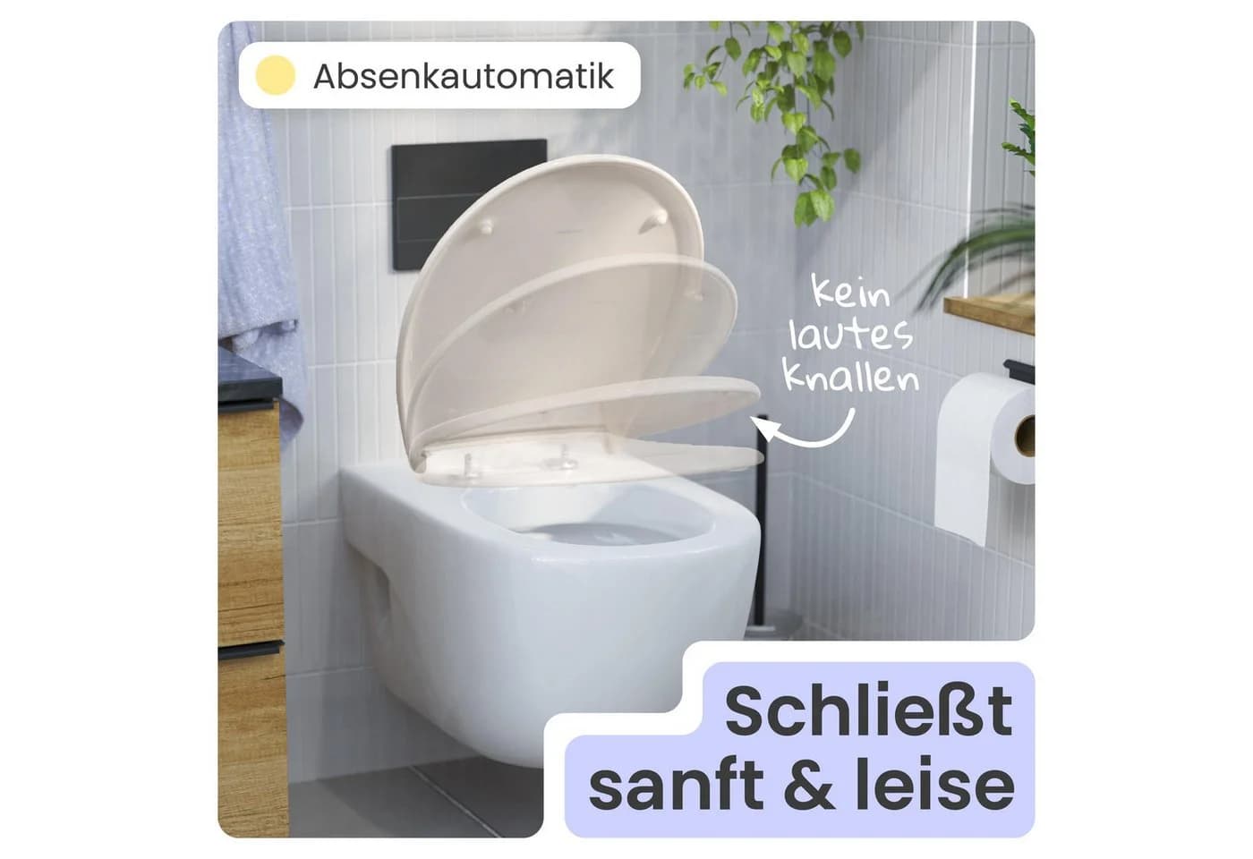 instmaier WC-Sitz Alma Made in Germany Bakterienabweisend Duroplast 250kg - Bild 3