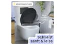 instmaier Helma WC-Sitz Schwarz mit Absenkautomatik Duroplast Bild 3