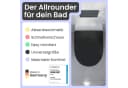 instmaier WC-Sitz Alma Made in Germany Bakterienabweisend Schwarz Bild 1
