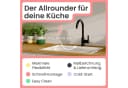 instmaier Spültischarmatur Leona Schwarz Matt 360° Schwenkbar Bild 1