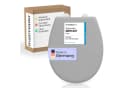 instmaier WC-Sitz Alma Made in Germany Bakterienabweisend Duroplast 250kg Manhattan-Grau Absenkautomatik Bild 2