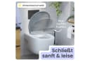 instmaier WC-Sitz Alma Made in Germany Bakterienabweisend Duroplast 250kg Manhattan-Grau Absenkautomatik Bild 3