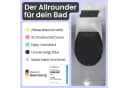 instmaier WC-Sitz Alma Bakterienabweisend Schwarz Absenkautomatik Bild 1