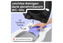 instmaier WC-Sitz Alma Bakterienabweisend Schwarz Absenkautomatik Bild 4