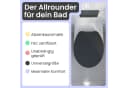 instmaier WC-Sitz Gaia Holz Schwarz Matt mit Absenkautomatik Bild 1