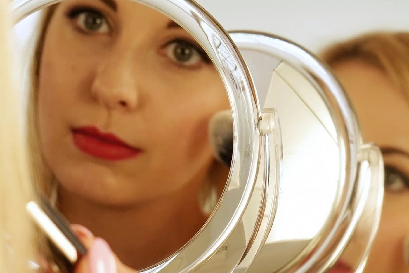 Fantasia Beauty Badspiegel Stellspiegel 7-fach Vergrößerung Rund - Bild 4