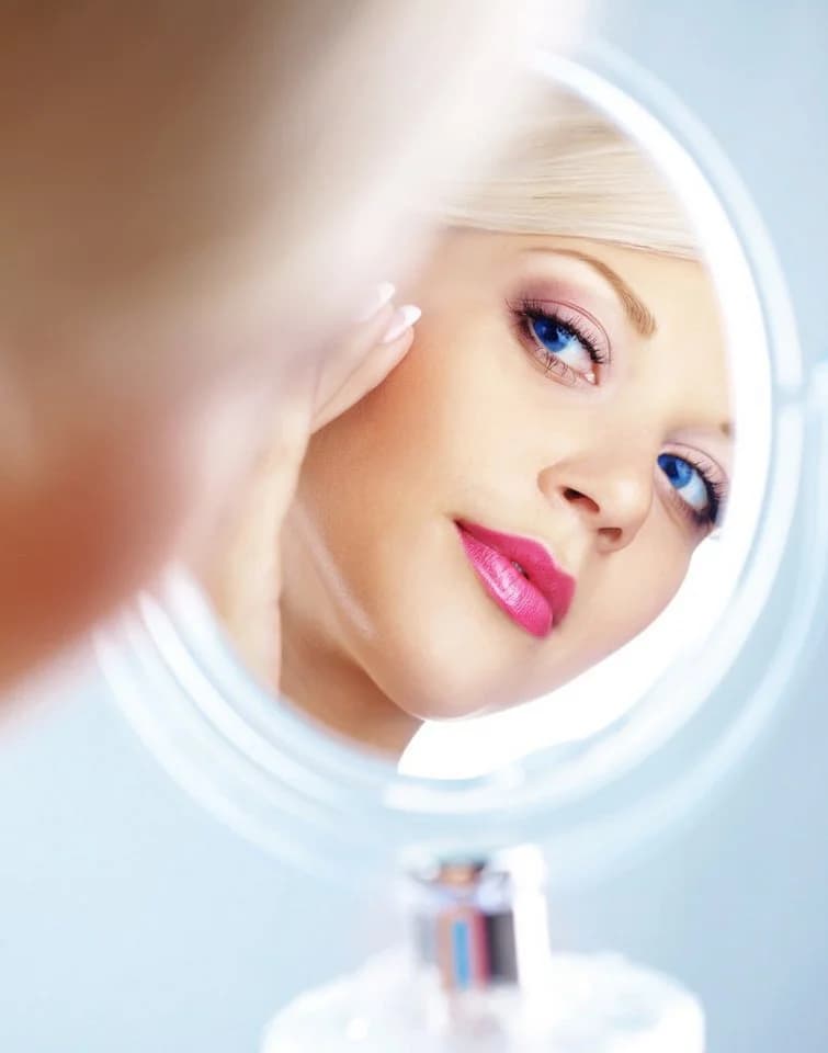 Fantasia Beauty Badspiegel Stellspiegel 7-fach Vergrößerung Rund - Bild 5