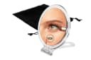 Fantasia Beauty Kosmetikspiegel Acryl 10-fach Vergrößerung 16 cm Bild 2