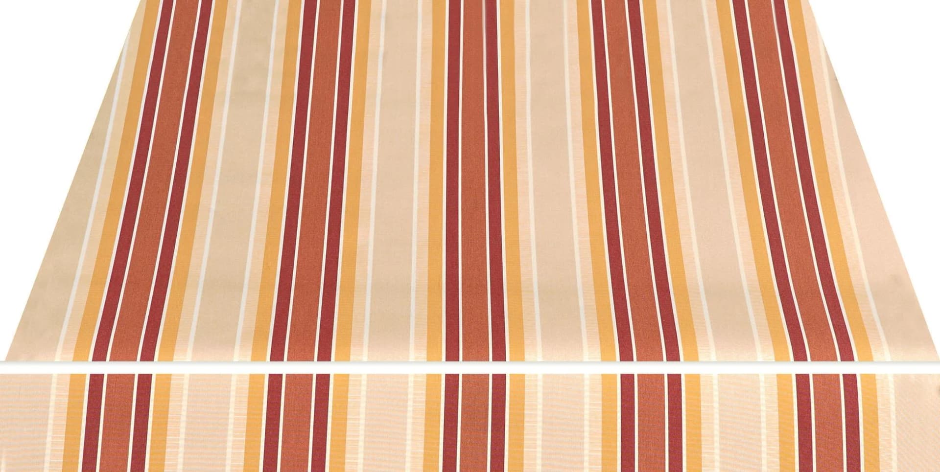 Gelenkarmmarkise SPETTMANN STAR FIX 300 cm Polyacryl Rot-Beige-Gelb