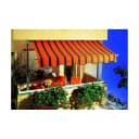 Spettmann Fallarmmarkise Silber Orange/Braun 200x160 cm Bild 1