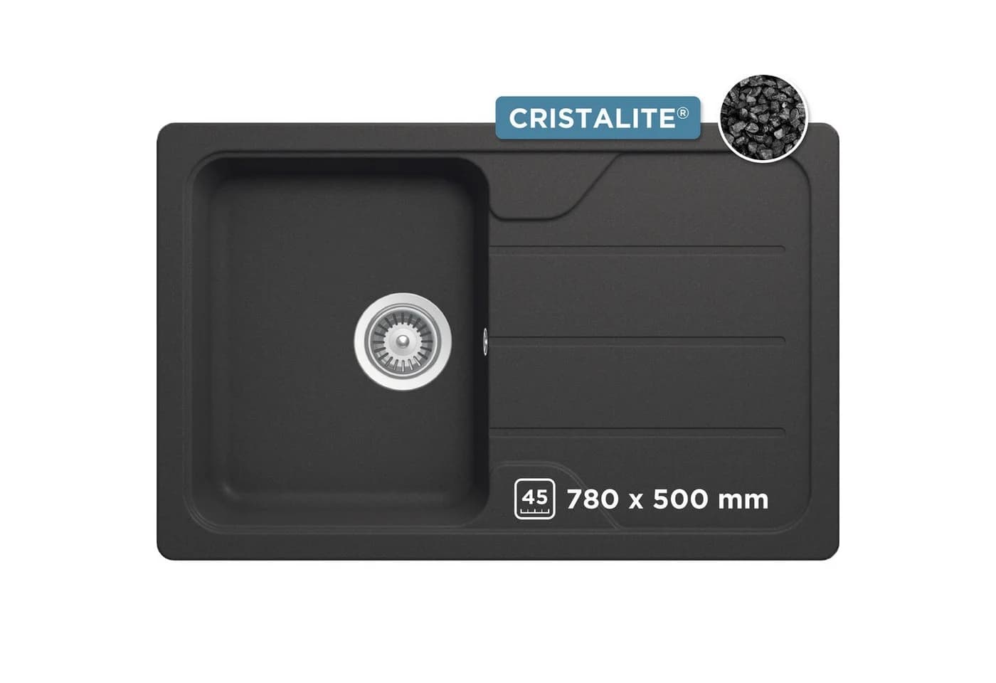 Schock Granitspüle Formhaus Mini Anthrazit Kompakt - Bild 2