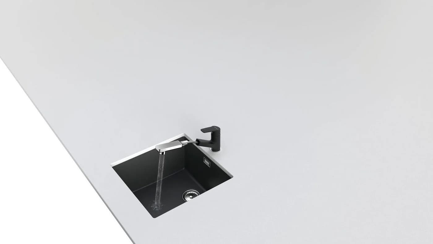 SCHOCK Daja Küchenarmatur Schwarz Onyx mit ausziehbarem Auslauf - Bild 3