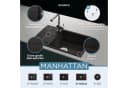 Schock Granitspüle Manhattan D-100LS Rechteckig Schwarz Bild 1
