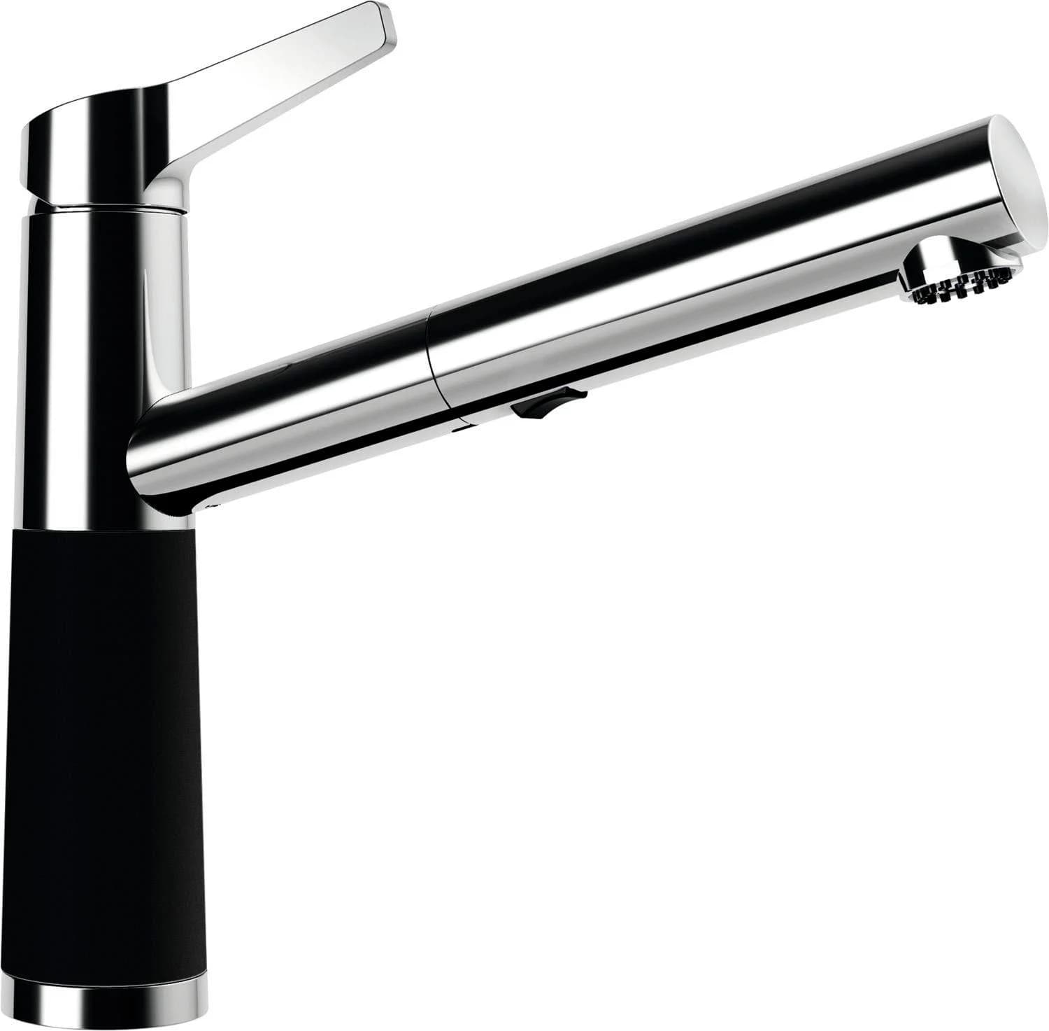 SCHOCK Küchenarmatur SC-510 SB schwarz ausziehbar