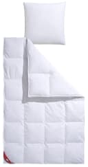 RIBECO Federbettdecke Extrawarm Weiß 100% Baumwolle Bild 5