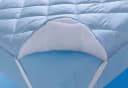 RIBECO Top Cool Matratzenauflage Weiß Polyester Ganzjahresnutzung Bild 5