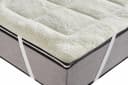 RIBECO Matratzenauflage Luise Beige Lammfloor Optik 100% Polyester Bild 3