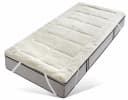 RIBECO Matratzenauflage Luise Beige Lammfloor Optik 100% Polyester Bild 4