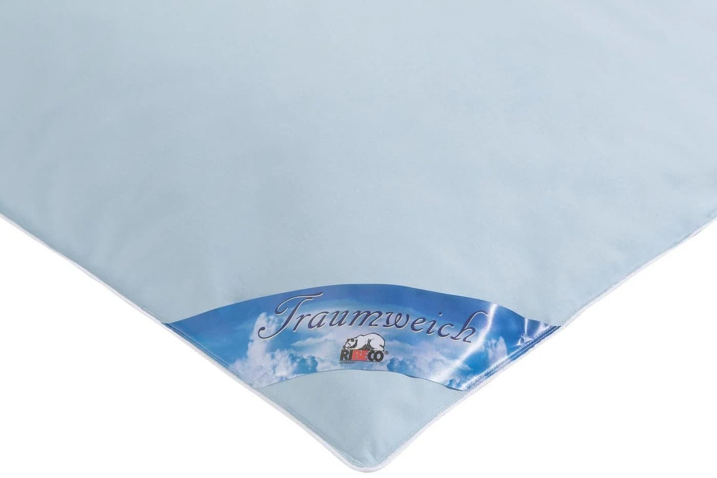 RIBECO Federbettdecke Leon Extrawarm Saphirblau - Bild 3