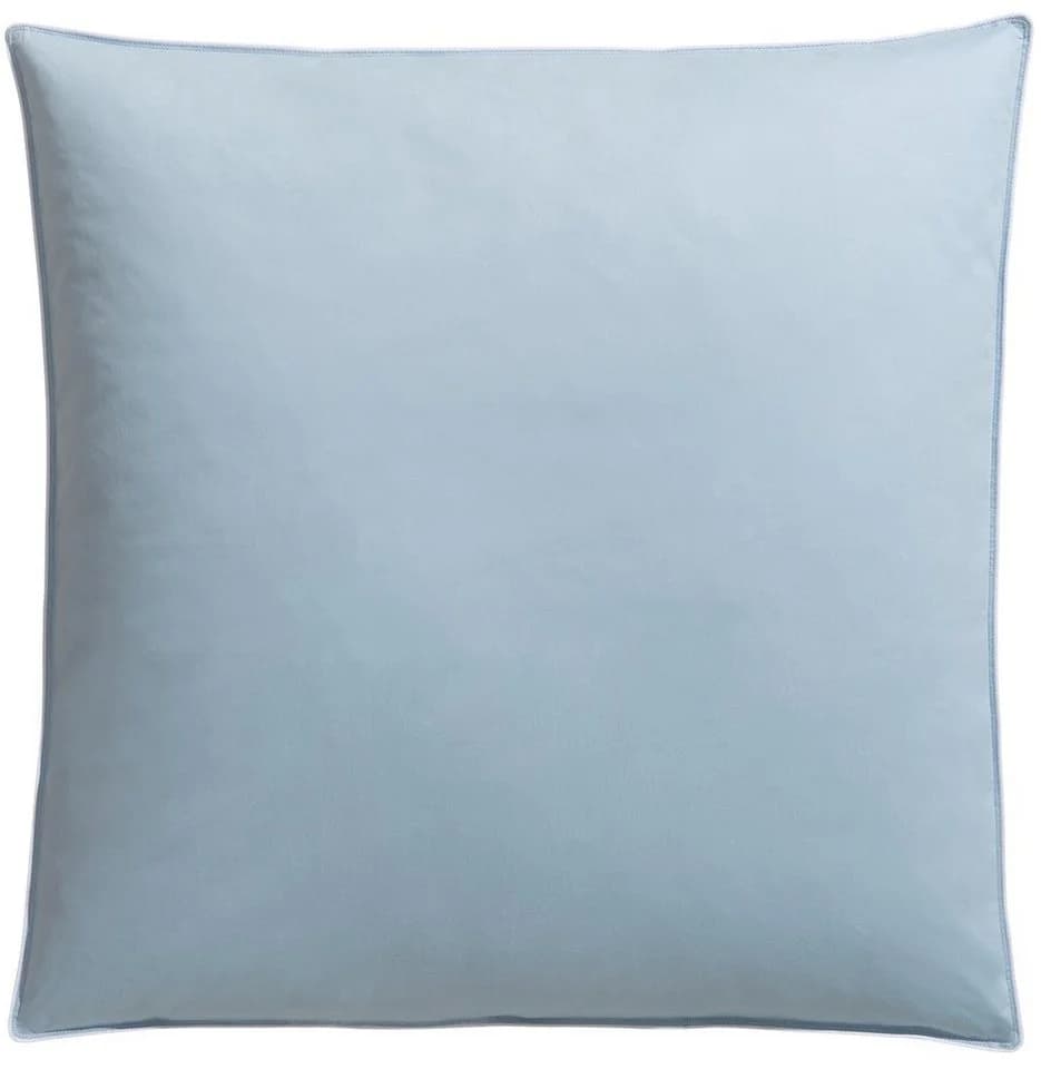 RIBECO Federkissen Leon 80x80 cm Blau Federn Daunen - Bild 2
