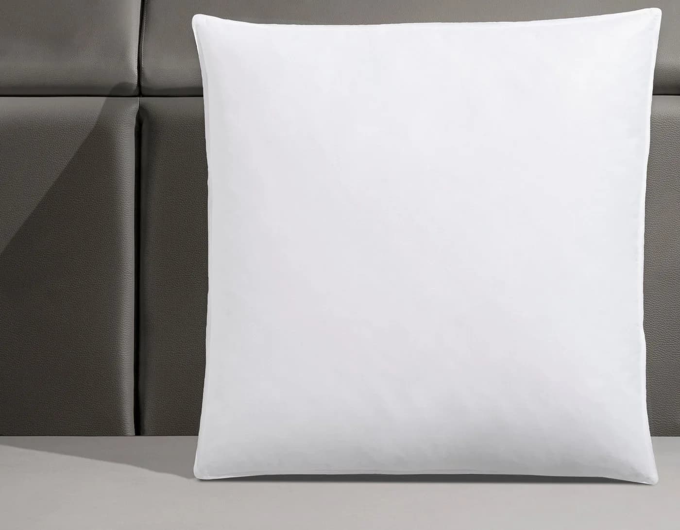 RIBECO Federkissen Leon 80x80 cm Weiß 100% Federn - Bild 3