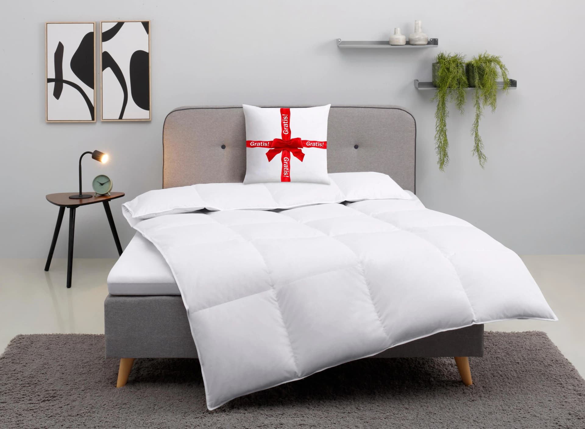 OTTO HOME Daunenbettdecke Cavanelle Weiß 135x200 cm