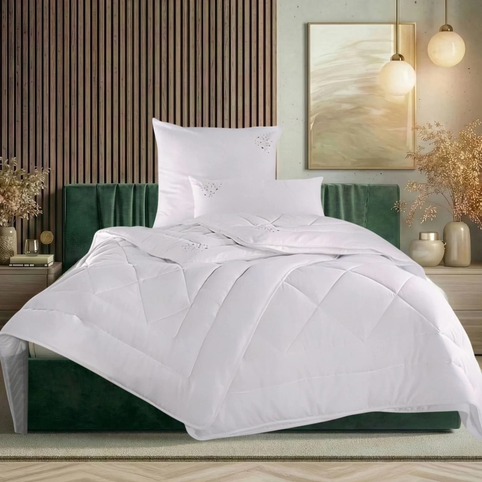OTTO HOME Baca Bettdecke 155x220 cm Baumwolle Polyester 4-Jahreszeiten