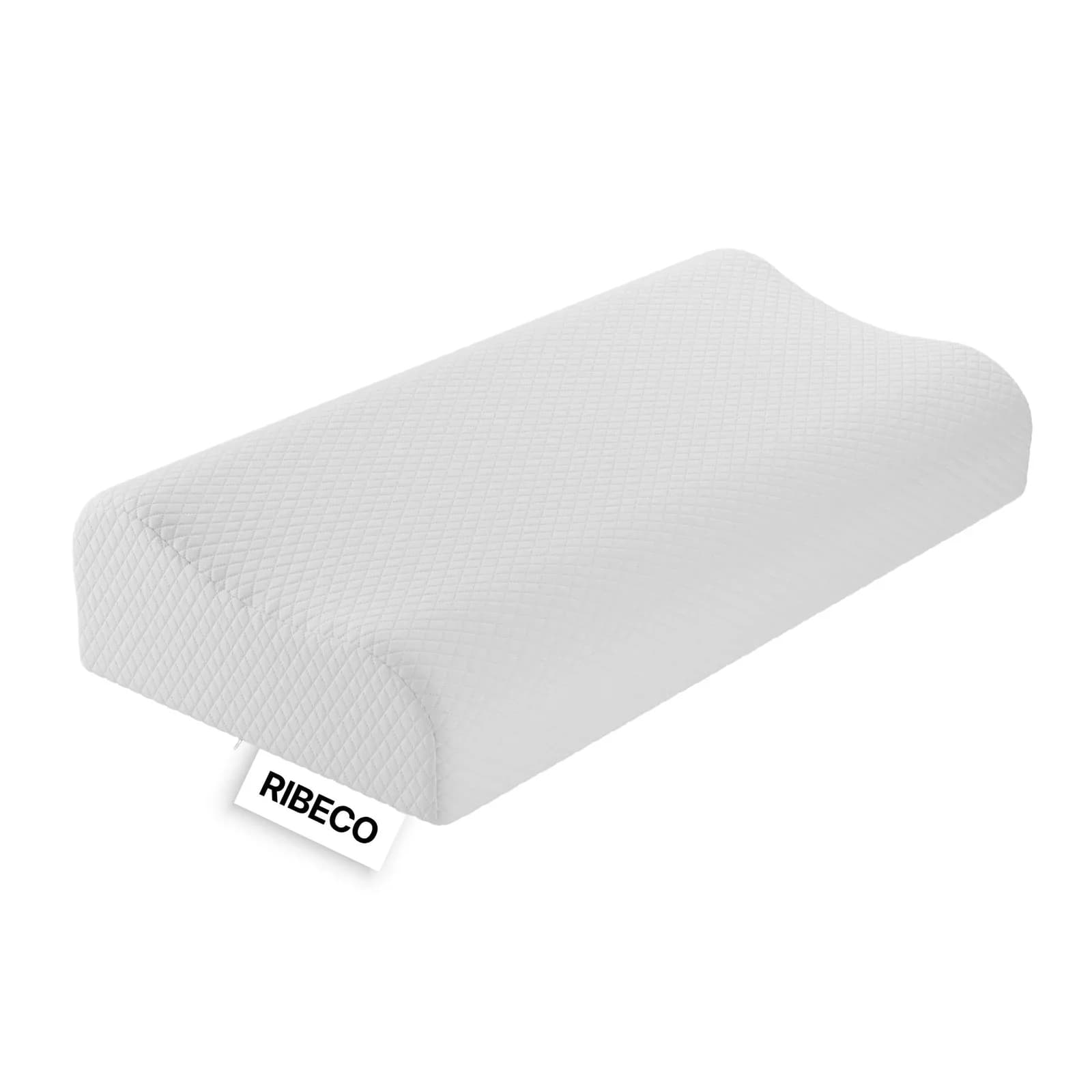 RIBECO Nackenstützkissen Claas Weiß Polyester