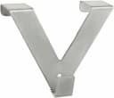 Gardinenhaken GOOD LIFE Riva Silber V-Haken Metall Set 2 Stk Bild 1