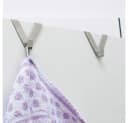 Gardinenhaken GOOD LIFE Riva Silber V-Haken Metall Set 2 Stk Bild 4