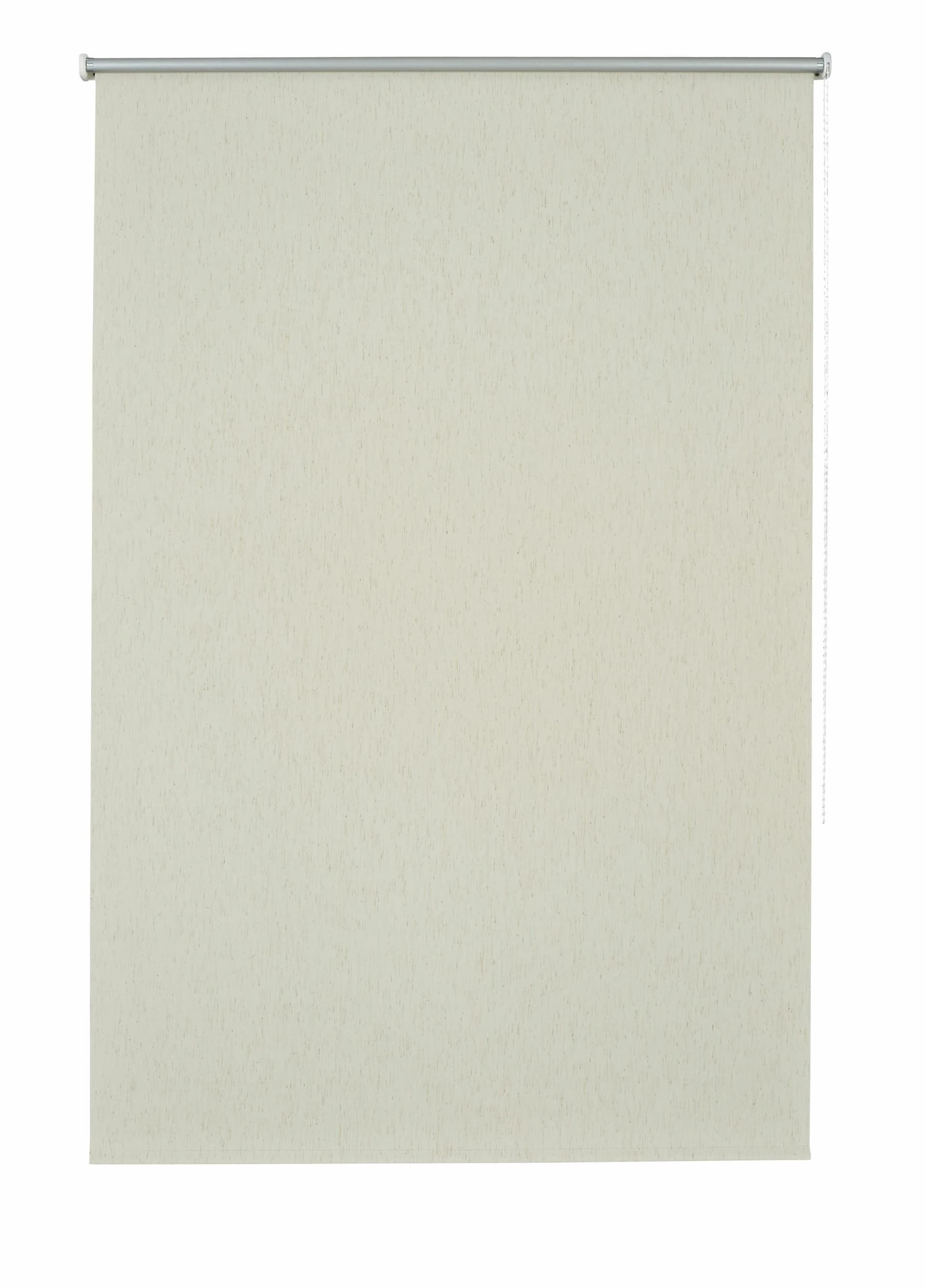 GOOD LIFE Seitenzugrollo Amelie Silberfarben/Beige 102x180 cm Polyester