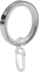 Gardinenring GOOD LIFE Vau Silber 10 Stk. Materialmix für Stangen bis 20mm Bild 2