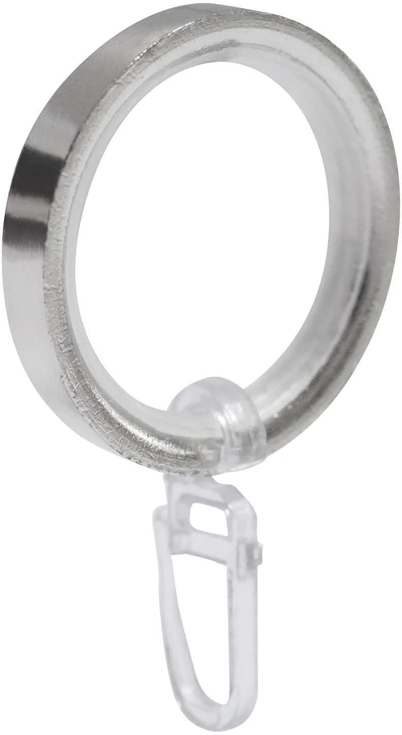 Gardinenring GOOD LIFE Vau Silber 10 Stk. Materialmix für Stangen bis 20mm - Bild 4