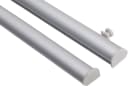 Sunline Paneelwagen 2er Set Klemmleiste Aluminium Silber 60cm Bild 1