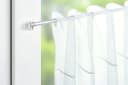Good Life Vitragenstange Crystal Silber Teleskop Klebebefestigung Bild 5