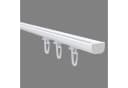 GOOD LIFE Vorhangschiene Avana 120cm Weiß Silber Aluminium Bild 2