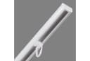 GOOD LIFE Vorhangschiene Avana 120cm Weiß Silber Aluminium Bild 4