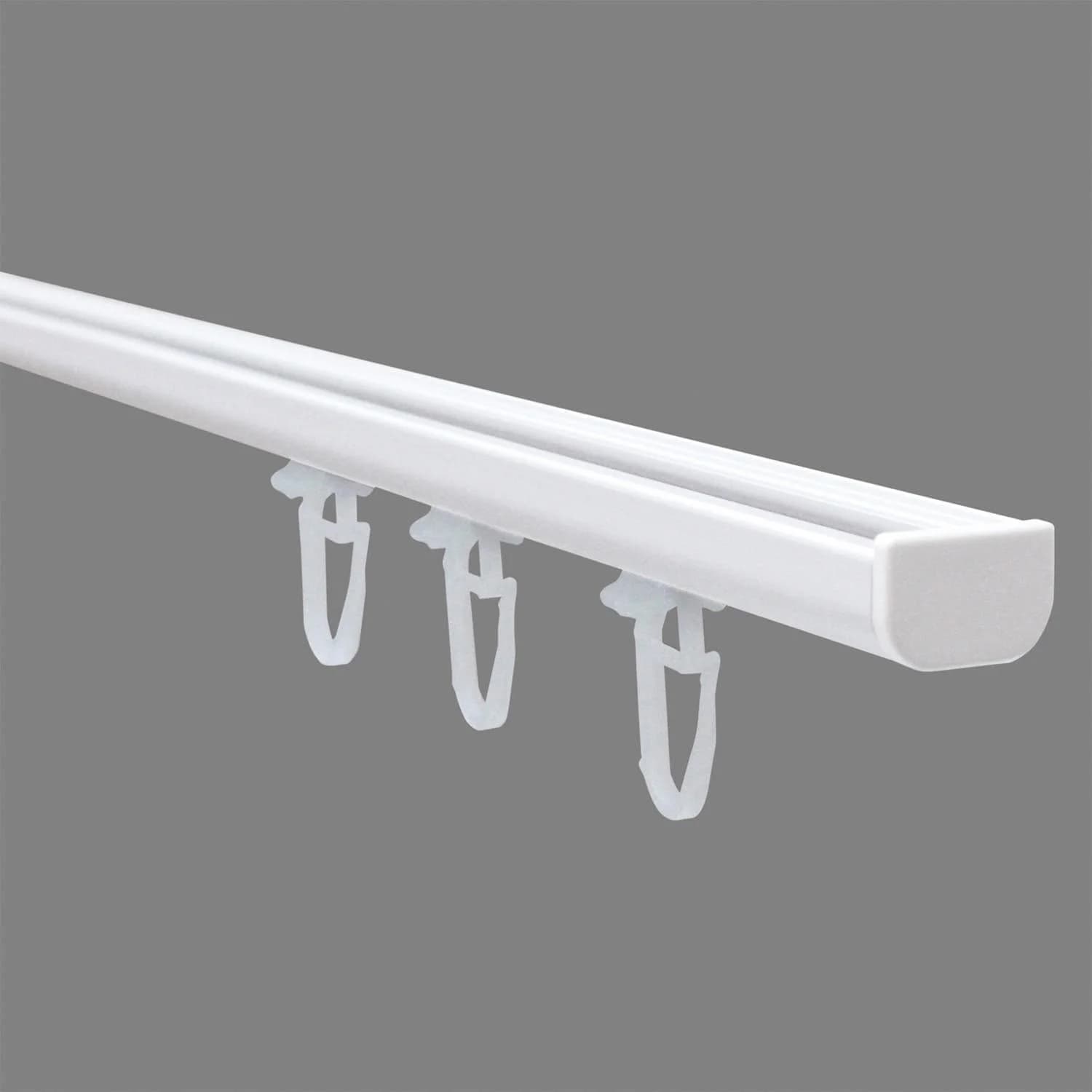 Vorhangschiene GOOD LIFE Avana Gr. 3 Weiß Aluminium
