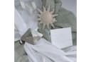GOOD LIFE Raffhalter Dekoklammer Sturn Silber Metall Bild 1