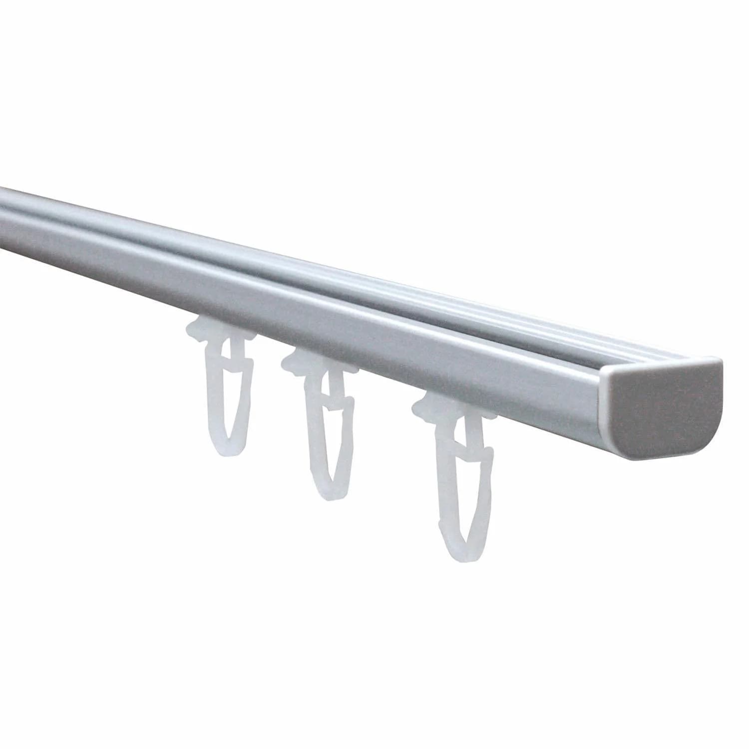 Vorhangschiene GOOD LIFE Avana Silber Aluminium 240cm