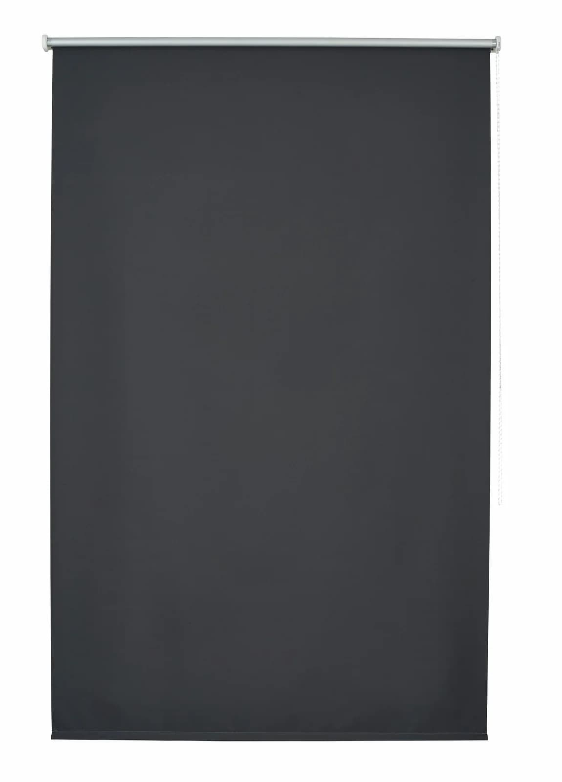 GOOD LIFE Seitenzugrollo Amelie Silber Anthrazit Polyester 122x180cm