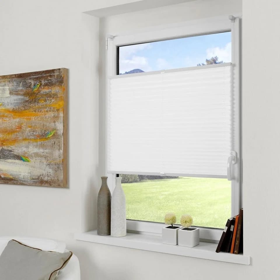 GOOD LIFE Plissee Ada Lichtschutz Anthrazit 40x120 cm