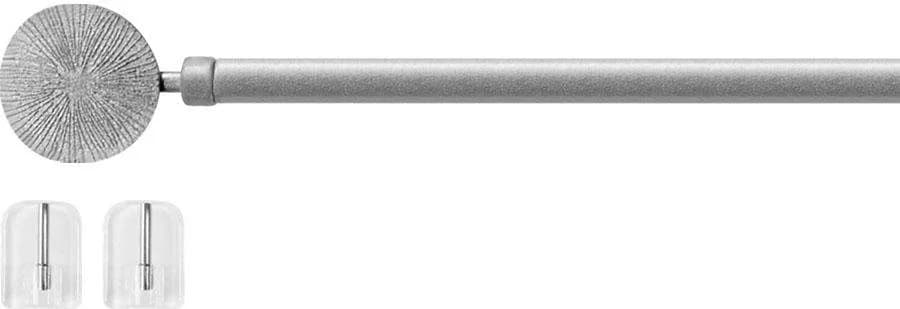 GOOD LIFE Scheibenstange 'Kreis' Silber Ausziehbar Metall - Bild 2