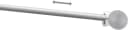 GOOD LIFE Scheibenstange 'Kreis' Silber Ausziehbar Metall Bild 3
