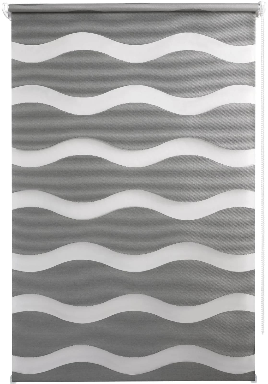 Doppelrollo GOOD LIFE WAVE Gr. 2 Grau Stein 80x150cm Polyester