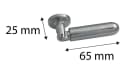 GOOD LIFE Seilspanngarnitur Linea Metall Grau 500cm Bild 4